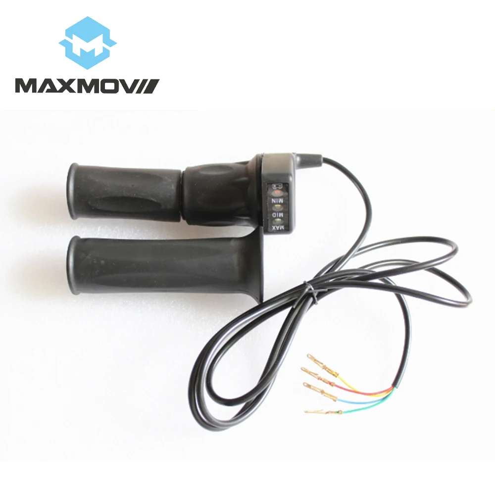 Scooter Grips 36V Electric Scooter Handle Twist Throttle Electric Bike Throttle Grip w/Hand Grips&Battery Indicator
Scooter Grips 36V Electric Scooter Handle Twist Throttle Electric Bike Throttle Grip w/Hand Grips&Battery Indicator