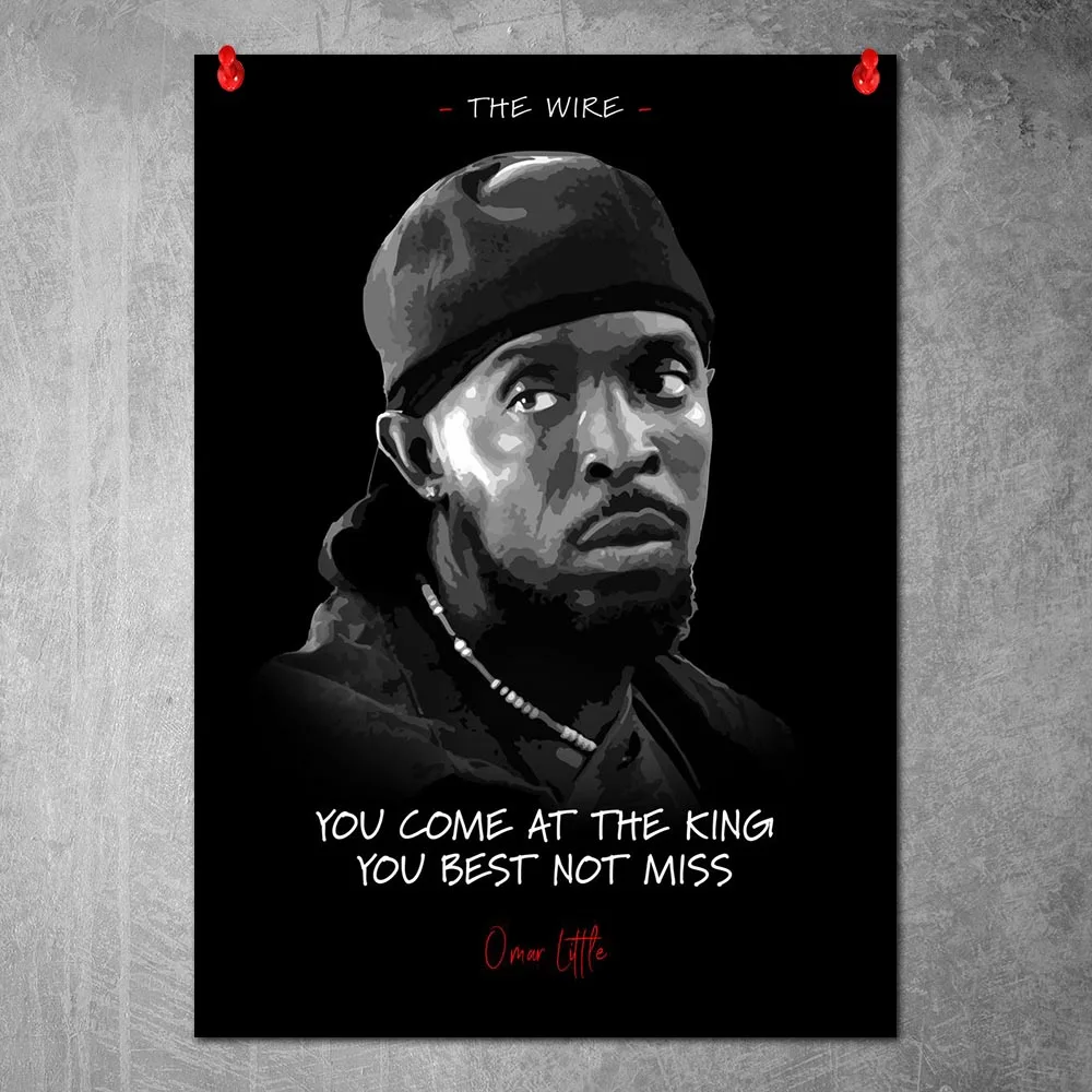 Canvas Poster Omar Little Wall Art Painting Nordic Posters and Prints Wall Pictures for Home Decor No Frame
Canvas Poster Omar Little Wall Art Painting Nordic Posters and Prints Wall Pictures for Home Decor No Frame