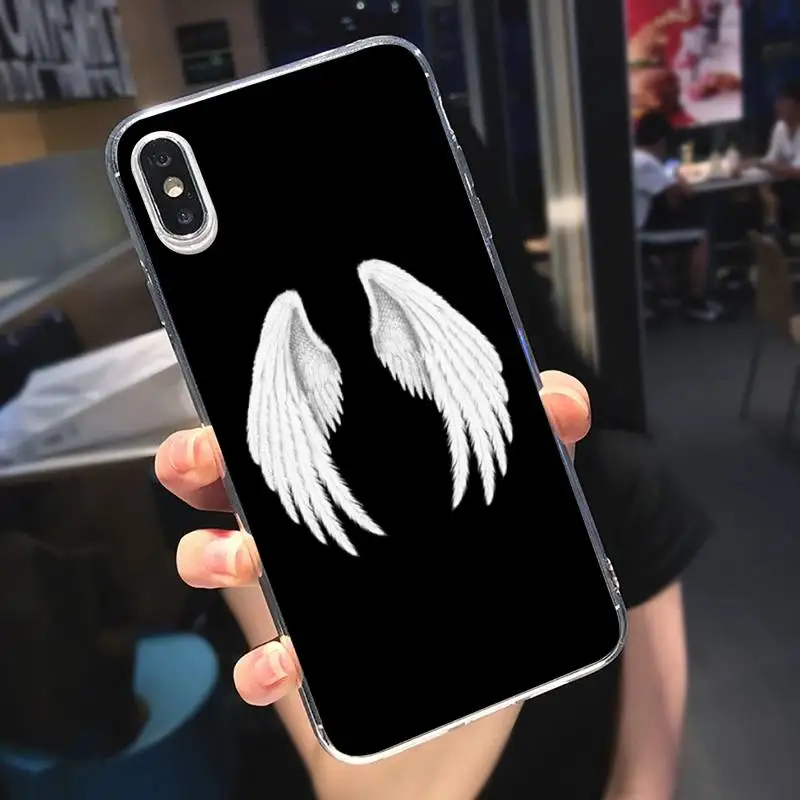 Angel wings demon wings wing Phone Case Transparent soft For iphone 5 5s 5c se 6 6s 7 8 11 12 plus mini x xs xr pro max
Angel wings demon wings wing Phone Case Transparent soft For iphone 5 5s 5c se 6 6s 7 8 11 12 plus mini x xs xr pro max