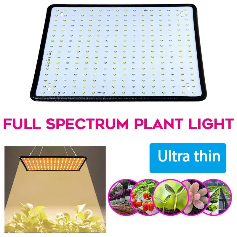

Светодиодная лампа полного спектра для выращивания растений, комнатный светильник для овощей, цветов, теплиц, гидропонных систем для выращ...