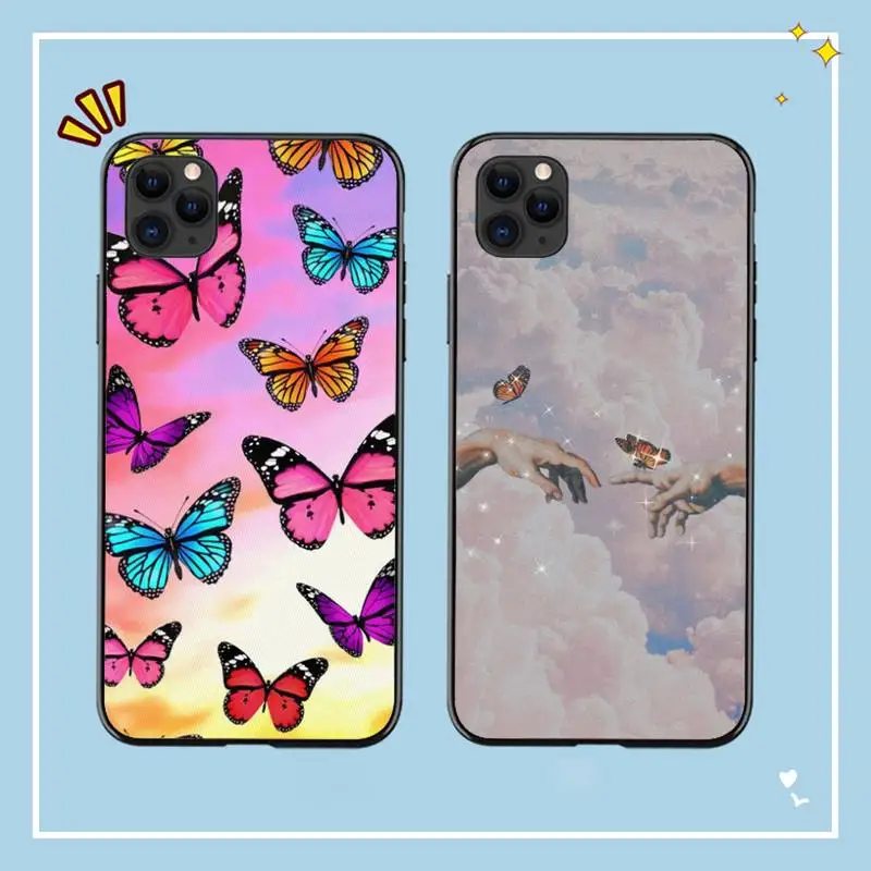 Butterfly Phone Case for iphone 13 8 7 6 6S Plus X 5S SE 2020 XR 11 12 mini pro XS MAX
Butterfly Phone Case for iphone 13 8 7 6 6S Plus X 5S SE 2020 XR 11 12 mini pro XS MAX