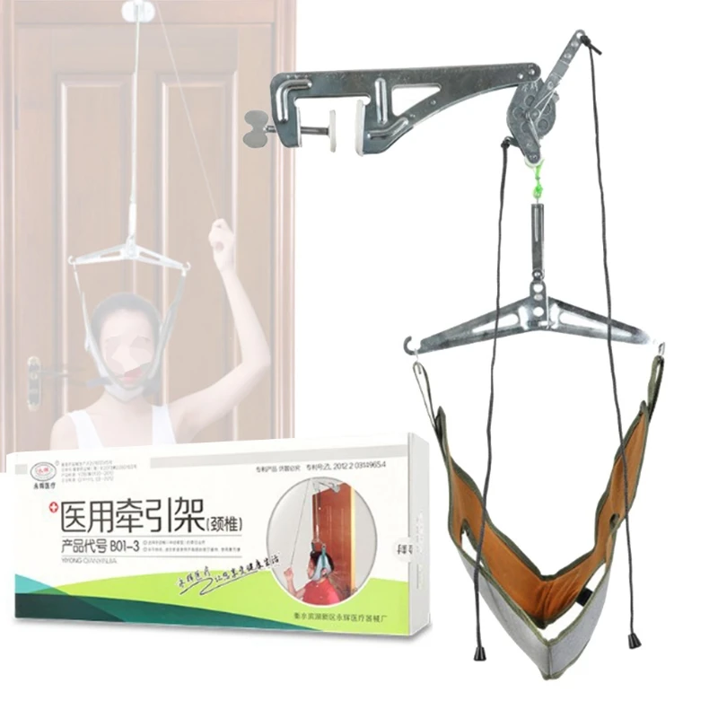 Neck Massager Door Hanging Cervical Neck Traction Device Adjustable Head Cervical
Neck Massager Door Hanging Cervical Neck Traction Device Adjustable Head Cervical
