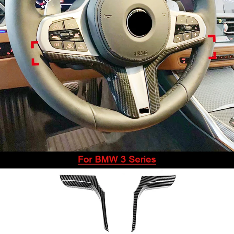 For Bmw 3 Series G20 2019 2020 Carbon Fiber Style Car Interior Steering Wheel Trim Accessories
For Bmw 3 Series G20 2019 2020 Carbon Fiber Style Car Interior Steering Wheel Trim Accessories