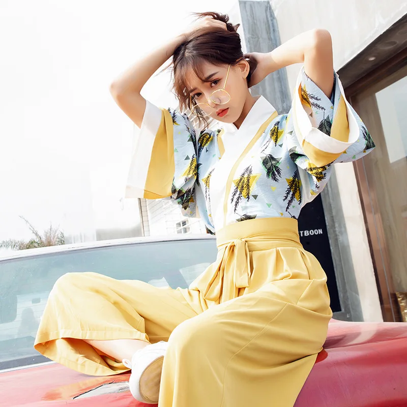dress Han dress female Wei Jin style daily retro style large sleeve cross collar yellow casual pants song Pants Set
dress Han dress female Wei Jin style daily retro style large sleeve cross collar yellow casual pants song Pants Set
