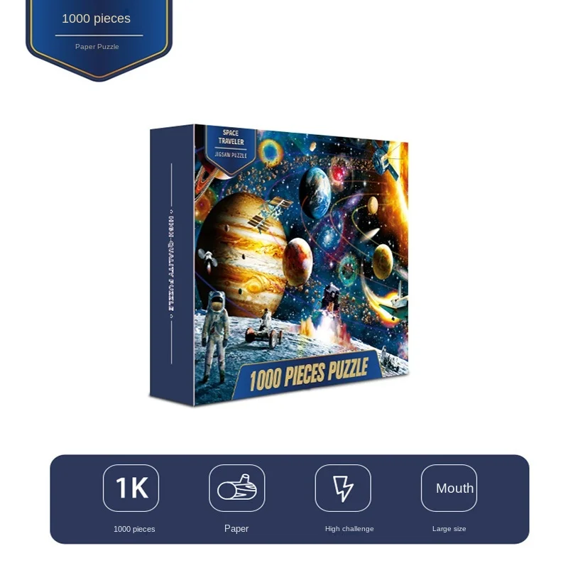 Explosive models 1000 adult decompression space passengers children's Yizhi paper toy puzzle interactive toys
Explosive models 1000 adult decompression space passengers children's Yizhi paper toy puzzle interactive toys