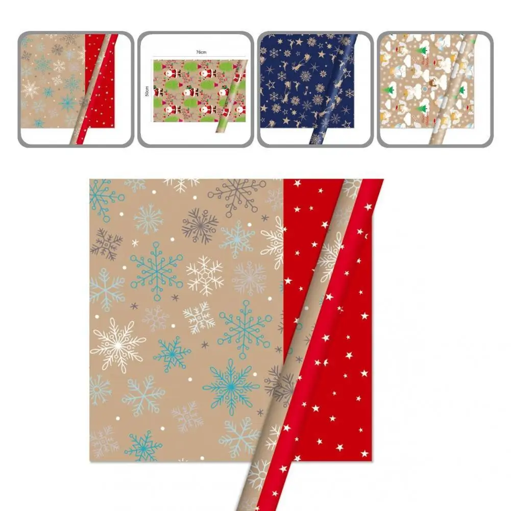 Attractive Christmas Style Muticolor Eco-friendly Kraft Paper Gift Wrapping Paper Craft Paper Wrapping Paper 10 Sheet
Attractive Christmas Style Muticolor Eco-friendly Kraft Paper Gift Wrapping Paper Craft Paper Wrapping Paper 10 Sheet