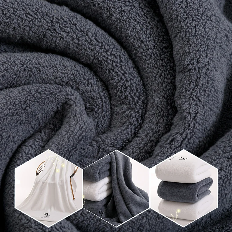 100% Cotton Bath Towel Constellation Pattern White Grey Embroidered Bath Towel Girl/Men Bathroom Rectangle Bath Towel 70*140cm
100% Cotton Bath Towel Constellation Pattern White Grey Embroidered Bath Towel Girl/Men Bathroom Rectangle Bath Towel 70*140cm