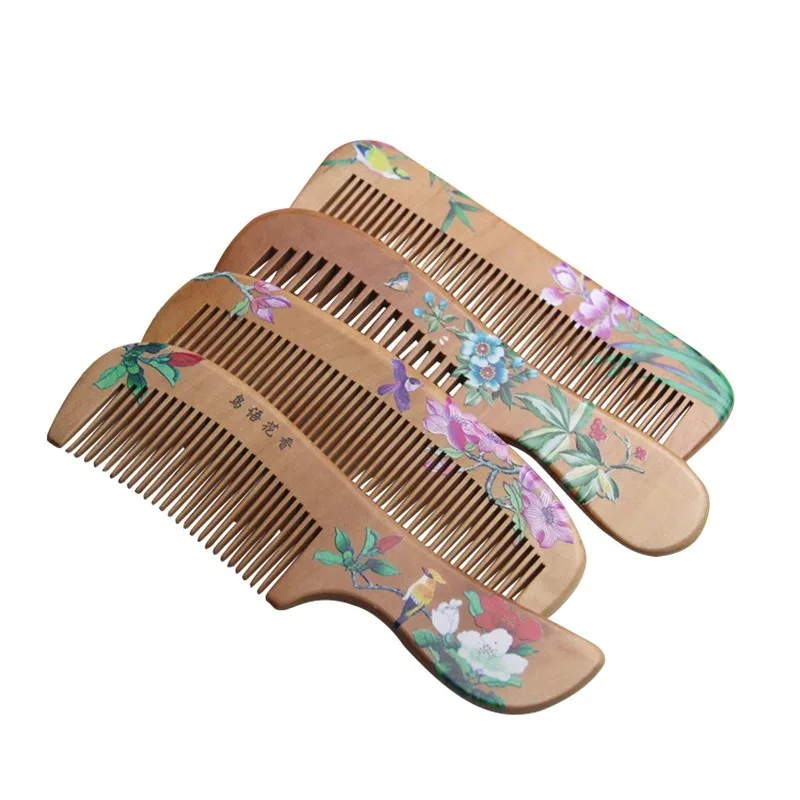 1 PC Natural Peach Wood Comb Close Teeth Anti-static Detangling Beard comb Head Massage Hairbrush Hair Care Tools For Travel
1 PC Natural Peach Wood Comb Close Teeth Anti-static Detangling Beard comb Head Massage Hairbrush Hair Care Tools For Travel