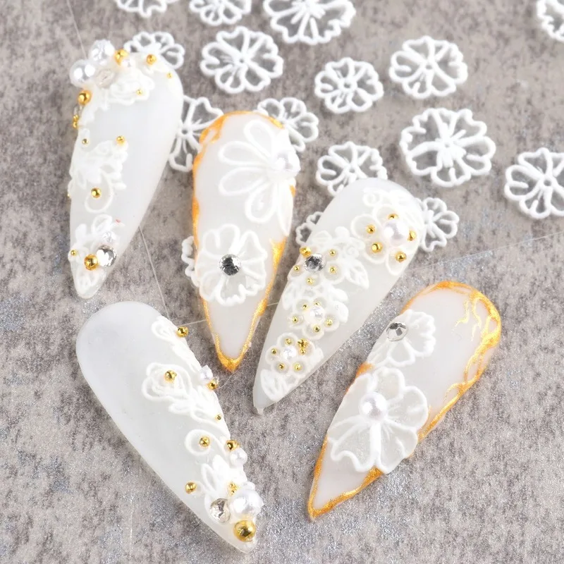 3D Design Big Flower Butterfly Nail Stickers 5D Sliders Decals White Engraved Embossed Nail Art Decoration Tips for Manicure
3D Design Big Flower Butterfly Nail Stickers 5D Sliders Decals White Engraved Embossed Nail Art Decoration Tips for Manicure
