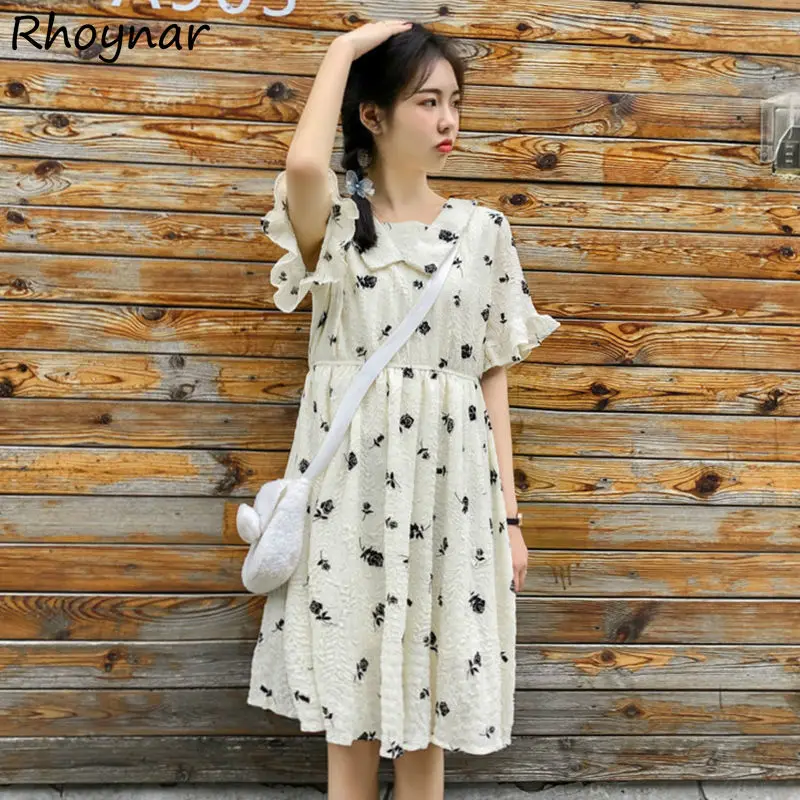 A-line Dress Women Floral Girls Cute Japanese Style All-match Holiday Design Sundress Tender Newest Classic Preppy Aesthetic Ins
A-line Dress Women Floral Girls Cute Japanese Style All-match Holiday Design Sundress Tender Newest Classic Preppy Aesthetic Ins