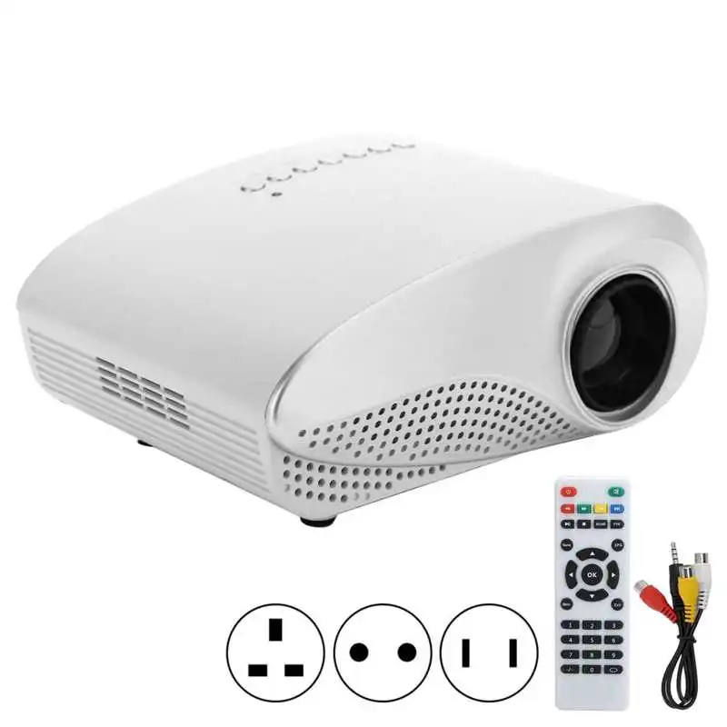 Бытовой проектор HD 1080P LCD Mini Smart Portable Home Theater RD802 100-240V | Электроника