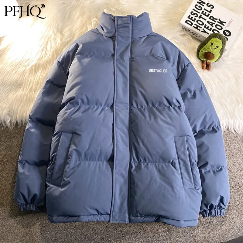 PFHQ 2021 New Fashion Solid Color Men Bread Stand Collar Thicken Plus Velvet Handsome Trend Padded Jacket Autumn Winter 21A6390
PFHQ 2021 New Fashion Solid Color Men Bread Stand Collar Thicken Plus Velvet Handsome Trend Padded Jacket Autumn Winter 21A6390