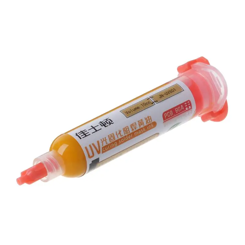 10CC UV Curing Solder Mask Ink Soldering Paste Flux for PCB BGA Motherboard Paint Prevent Corrosive Arcing Welding Fluxes
10CC UV Curing Solder Mask Ink Soldering Paste Flux for PCB BGA Motherboard Paint Prevent Corrosive Arcing Welding Fluxes