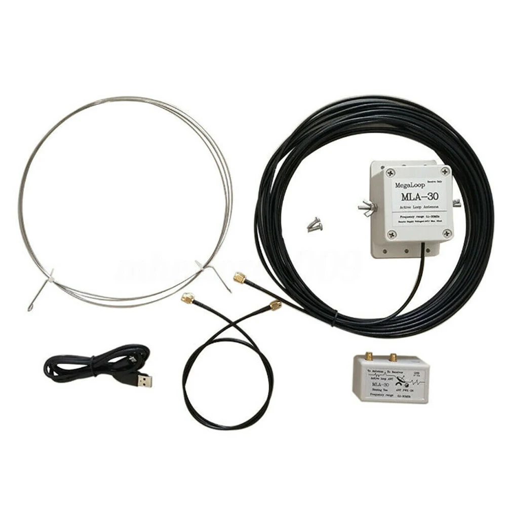 MLA-30 Loop Antenna Medium Loop Portable Low Noise Erection 100kHz-30MHz Medium Short Wave Radio Short Wave Antenna for HA SDR
MLA-30 Loop Antenna Medium Loop Portable Low Noise Erection 100kHz-30MHz Medium Short Wave Radio Short Wave Antenna for HA SDR