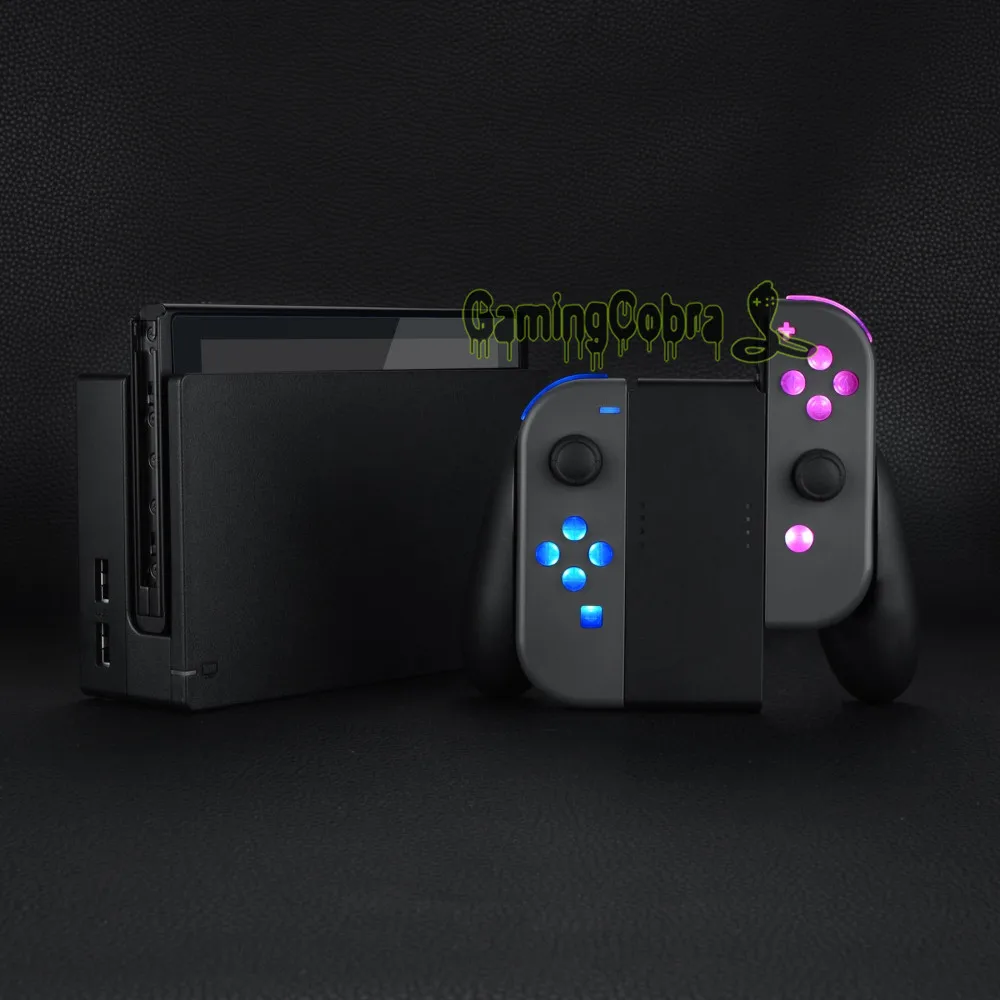 7 Colors 9 Modes Button DFS LED Kit Multi-Colors Luminated ABXY Trigger Face Buttons for NS Switch JoyCon Controller
7 Colors 9 Modes Button DFS LED Kit Multi-Colors Luminated ABXY Trigger Face Buttons for NS Switch JoyCon Controller