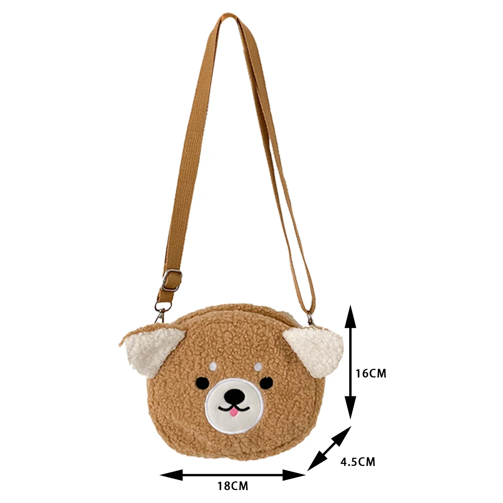 Fashion Fake Lamb Fleece Crossbody Handbags Girls Kind Cute Animal Shaped Shoulder Bag Women Portable Street Travel Money Purse
Fashion Fake Lamb Fleece Crossbody Handbags Girls Kind Cute Animal Shaped Shoulder Bag Women Portable Street Travel Money Purse