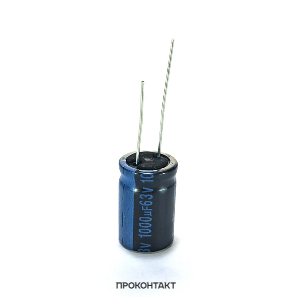 1 штука Конденсатор электролитический 1000UF 63V 105*C 16*25 TKR JAMICON|Модули для умного дома|