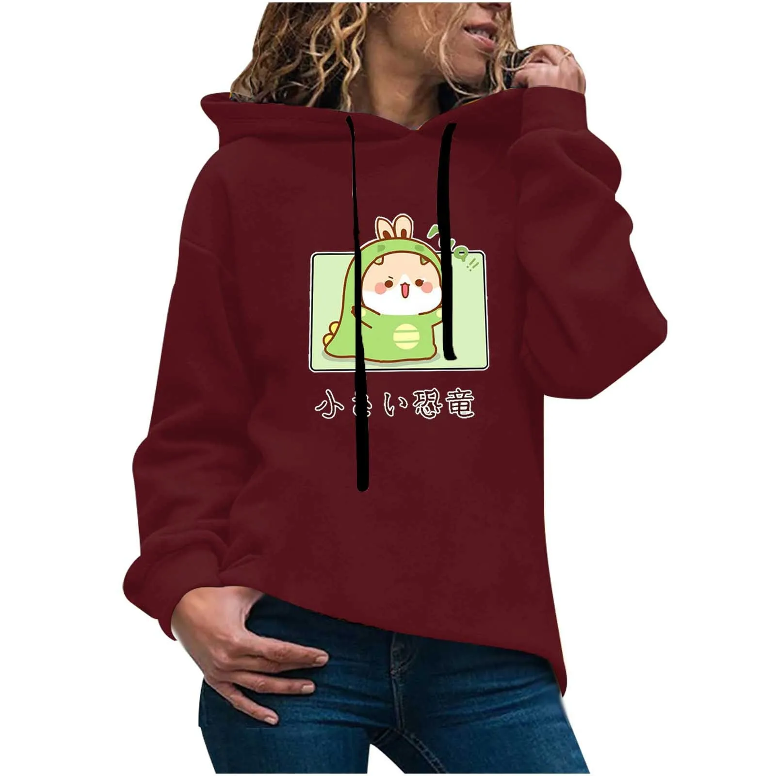 Women Fashion Casual Fun Print Hooded Sweatshirt Loose Sports Tops Female Casual Long Sleeve Pullover Tops толстовка женская
Women Fashion Casual Fun Print Hooded Sweatshirt Loose Sports Tops Female Casual Long Sleeve Pullover Tops толстовка женская