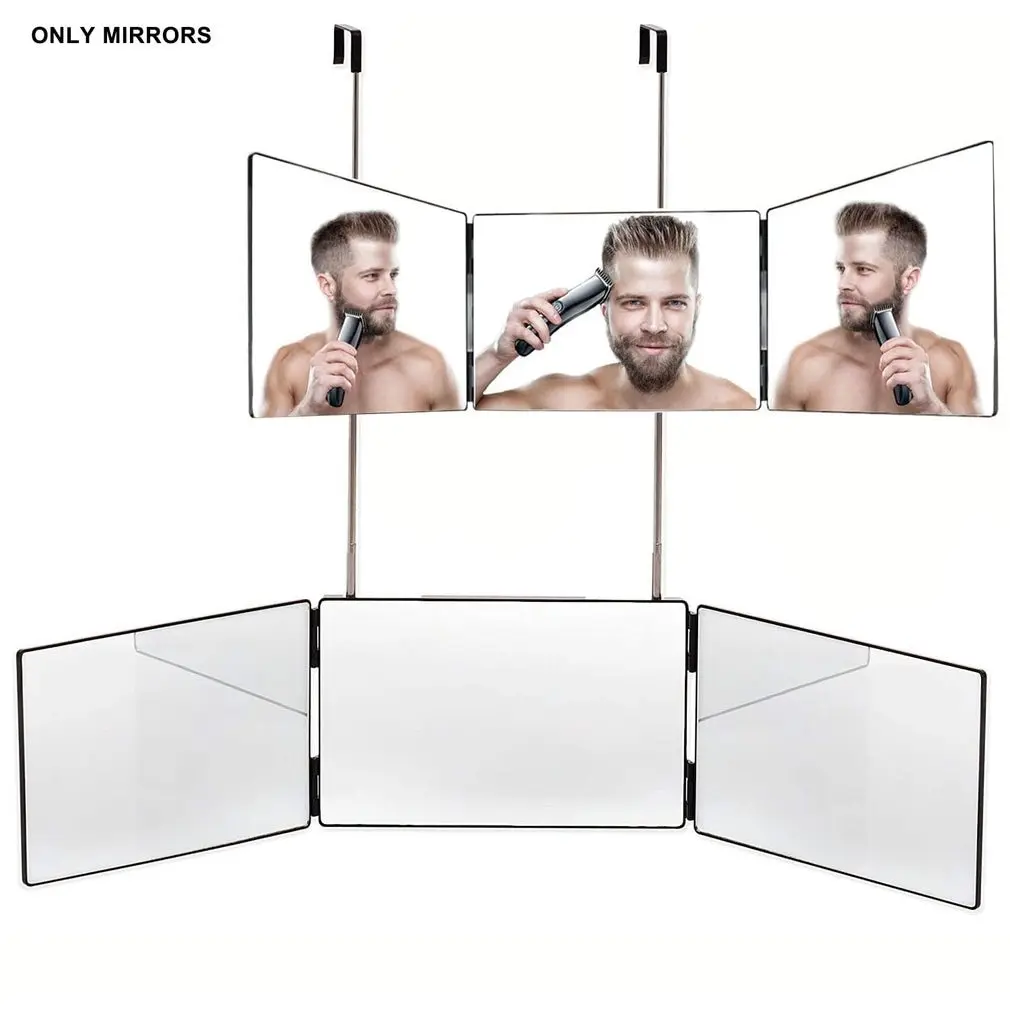 3 Way Mirror Adjustable Trifold Mirror Self Hair Cutting And Styling DIY Haircut Tool For Card Magic Accessories Stage Mirrors
3 Way Mirror Adjustable Trifold Mirror Self Hair Cutting And Styling DIY Haircut Tool For Card Magic Accessories Stage Mirrors