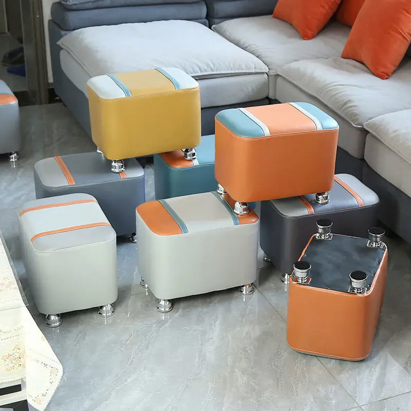 Fashion Fabric Wood Stool for Shoes Household square Shape Living Room Furniture Creative Simple Small Space Saving Furniture
Fashion Fabric Wood Stool for Shoes Household square Shape Living Room Furniture Creative Simple Small Space Saving Furniture