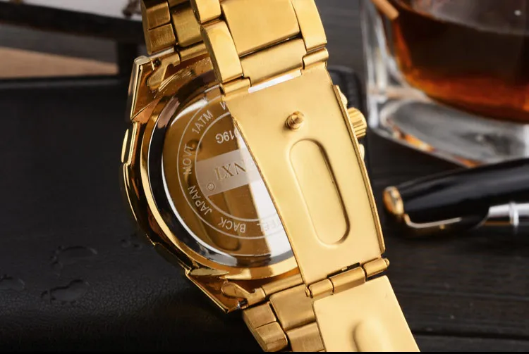 CHENXI Men's Quartz Watch Top Brands Luxury Man Golden Stainless Steel Clock Wrist Watches Quartz Stylish Male Waterproof Watch
CHENXI Men's Quartz Watch Top Brands Luxury Man Golden Stainless Steel Clock Wrist Watches Quartz Stylish Male Waterproof Watch