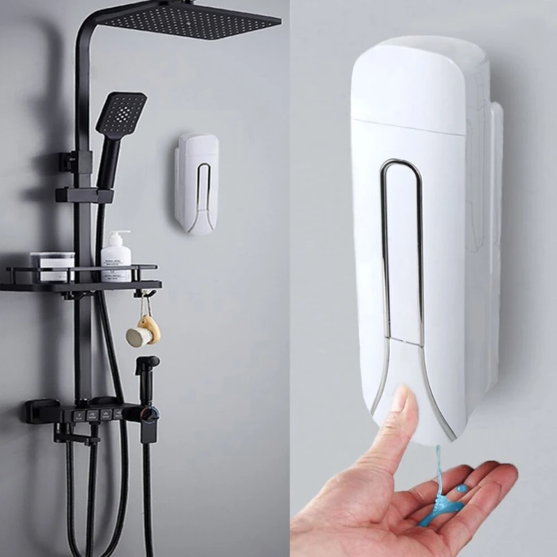 Hand-press Soap Liquid Dispenser Wall Mounted Shower Gel Detergent Shampoo Bottle for Hotel Home Kitchen Bathroom Kit
Hand-press Soap Liquid Dispenser Wall Mounted Shower Gel Detergent Shampoo Bottle for Hotel Home Kitchen Bathroom Kit