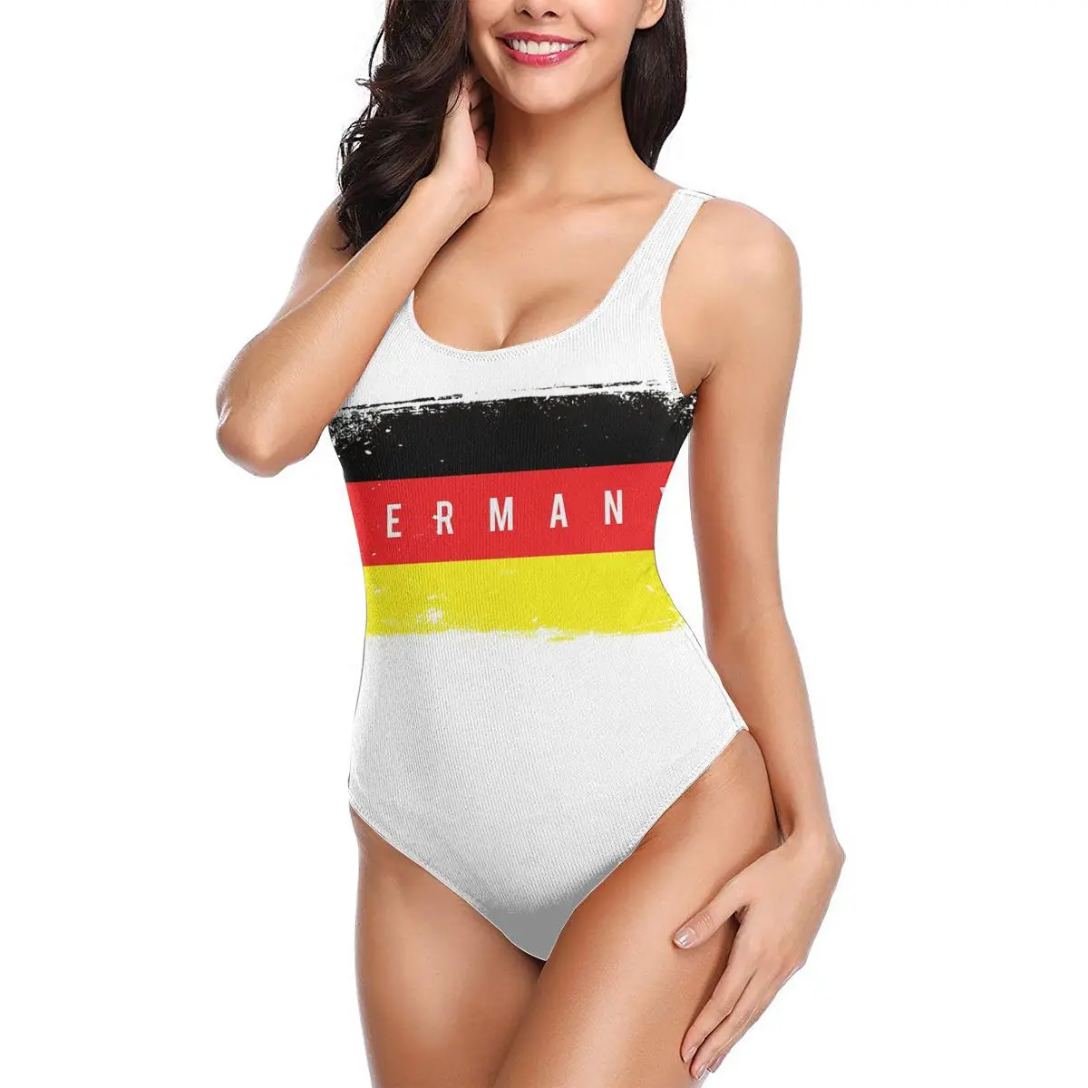 Экзотические бикини с немецким флагом, женский купальник с низкой талией, Быстросохнущий женский пляжный костюм для медового месяца M1
Экзотические бикини с немецким флагом, женский купальник с низкой талией, Быстросохнущий женский пляжный костюм для медового месяца M1