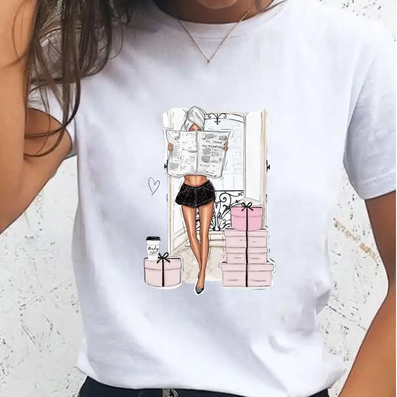 Women T-shirts Female Watercolor 90s Trend Style T Tee Cartoon Clothes Short Sleeve Casual Shirt Fashion Top Graphic Tshirt
Women T-shirts Female Watercolor 90s Trend Style T Tee Cartoon Clothes Short Sleeve Casual Shirt Fashion Top Graphic Tshirt