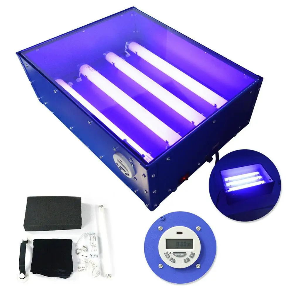 110V/220V 60W Screen Printing Exposure Unit 18"x12" Silk Screen Printing Machine UV Light
110V/220V 60W Screen Printing Exposure Unit 18"x12" Silk Screen Printing Machine UV Light
