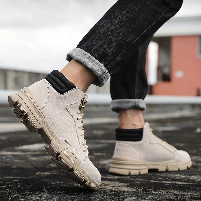 Men's Winter Footwear Men's Winter Shoes Boots For Men Platform Man Lether High Top Sneakers Comfortable Hightop Mens
Men's Winter Footwear Men's Winter Shoes Boots For Men Platform Man Lether High Top Sneakers Comfortable Hightop Mens