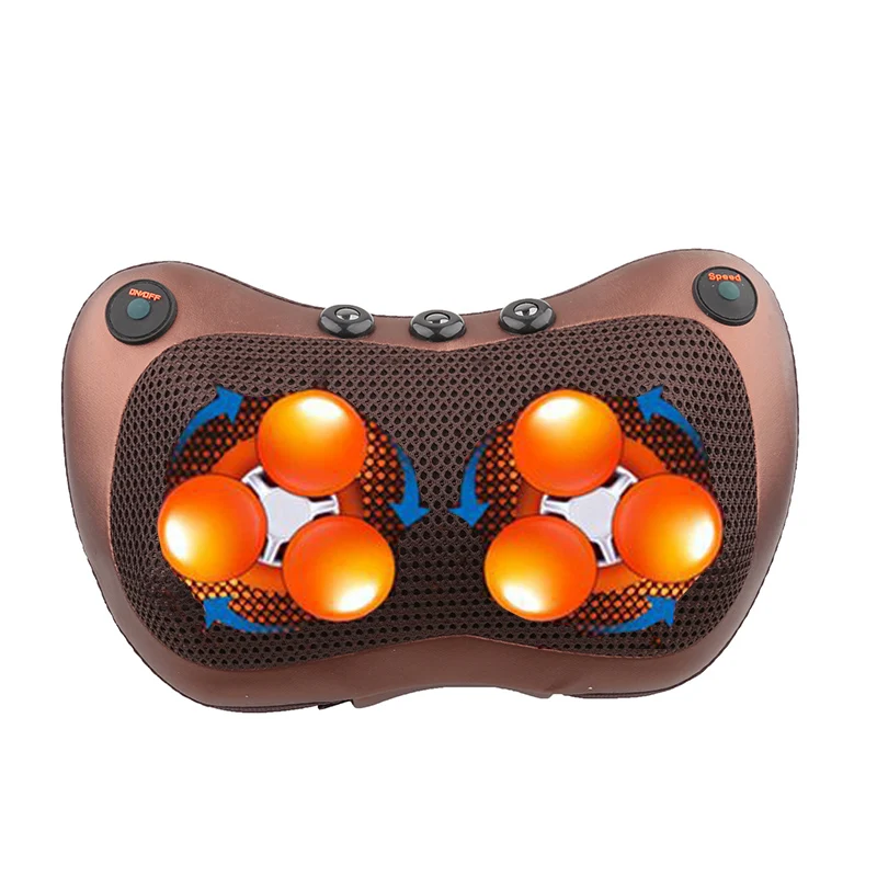 Car Home Massage Pillow Cervical Head Neck Massager Shiatsu Massage Neck Back Waist Body Electric Multifunctional Pillow Cushion
Car Home Massage Pillow Cervical Head Neck Massager Shiatsu Massage Neck Back Waist Body Electric Multifunctional Pillow Cushion