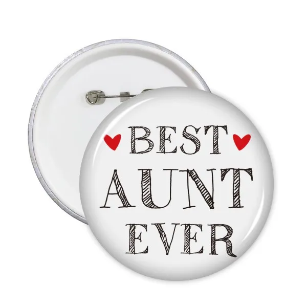 Best aunt ever Quote Relatives Round Pins Badge Button Clothing Decoration Gift 5pcs
Best aunt ever Quote Relatives Round Pins Badge Button Clothing Decoration Gift 5pcs