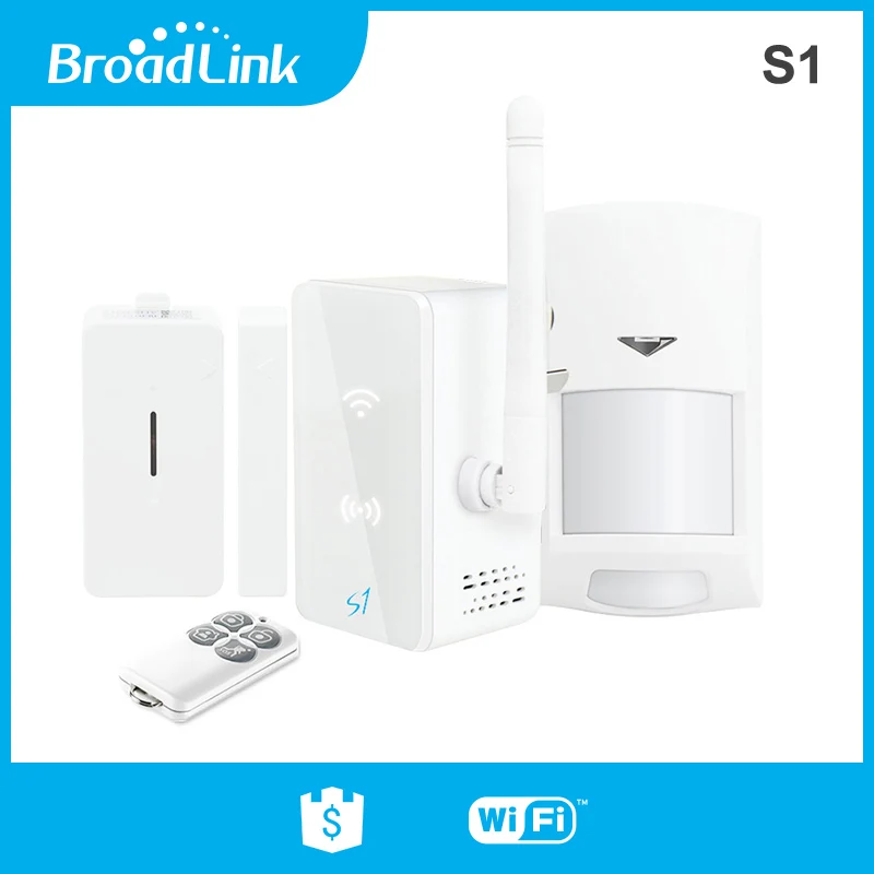 

BroadLink S1, NOT S2, S1 Alarm Kit Smart Security Set PIR DOOR Sensor Smart Home Automation Set Hub RF433