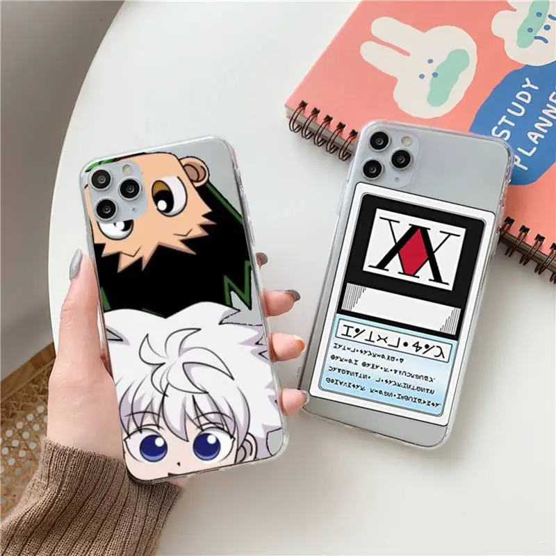 Hunter X hunter Phone Case Transparent for Clear iPhone case 11 12 mini pro XS MAX 8 7 6 6S Plus X 5S SE 2020 XR
Hunter X hunter Phone Case Transparent for Clear iPhone case 11 12 mini pro XS MAX 8 7 6 6S Plus X 5S SE 2020 XR