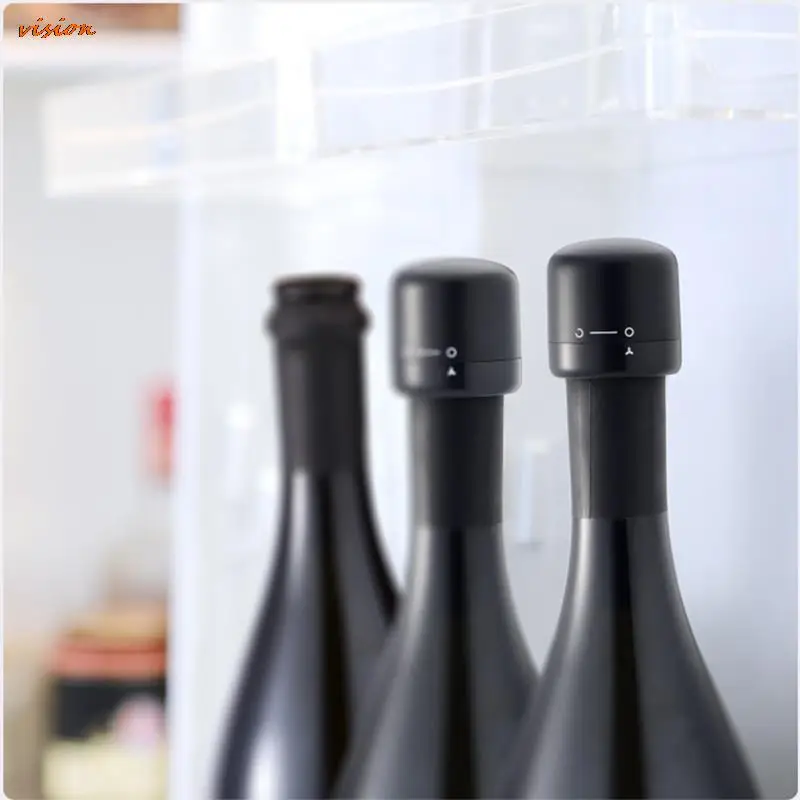 1pcs Vacuum Red Wine Bottle Cap Stopper Silicone Sealed Champagne Bottle Stopper Retain Freshness Wine Plug Kitchen Bar Tools
1pcs Vacuum Red Wine Bottle Cap Stopper Silicone Sealed Champagne Bottle Stopper Retain Freshness Wine Plug Kitchen Bar Tools