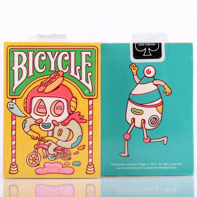 Велосипедные карты Brosmind игральные обычная велосипедная колода задняя карта