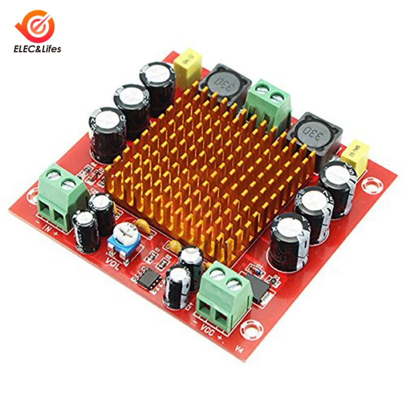 Aideepen моноканальный цифровой аудиоусилитель TPA3116DA 150 Вт
Aideepen моноканальный цифровой аудиоусилитель TPA3116DA 150 Вт