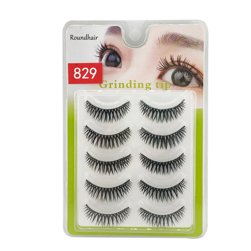 Five pairs of false eyelashes, naturally long, artificial thick false eyelashes, cross-section false eyelashes
Five pairs of false eyelashes, naturally long, artificial thick false eyelashes, cross-section false eyelashes