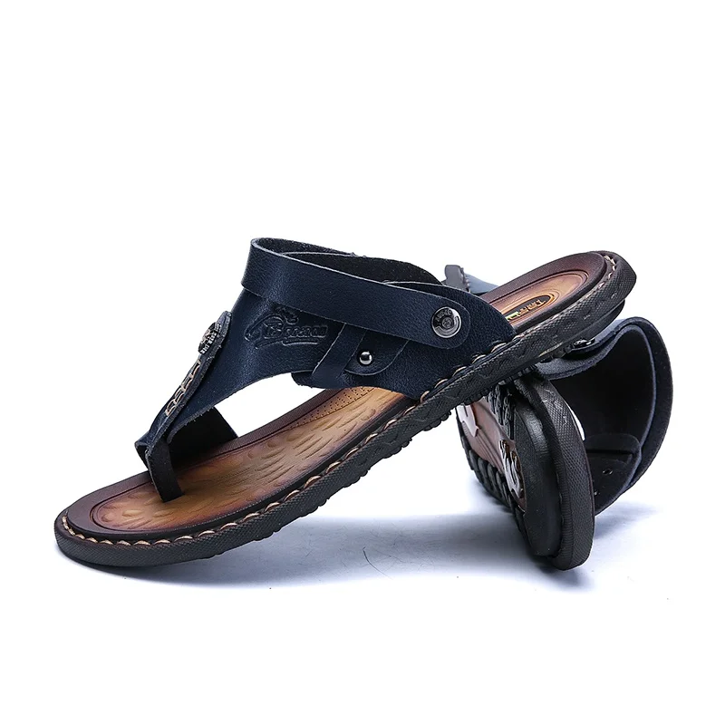 Summer Men's Hollow Leather Men's Sandals Lightweight Non-slip Outdoor Activities Men's Sandals Size EU38-47
Summer Men's Hollow Leather Men's Sandals Lightweight Non-slip Outdoor Activities Men's Sandals Size EU38-47