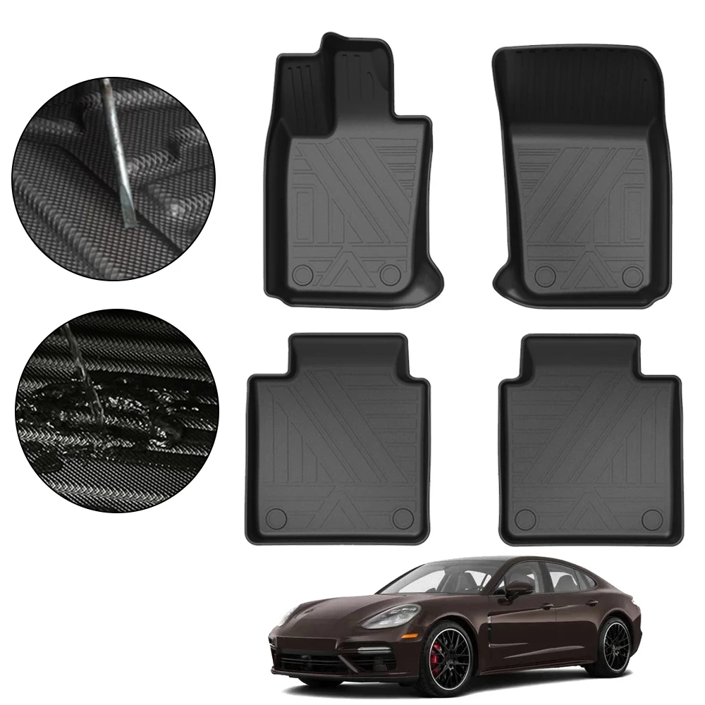 For Porsche Panamera 2017 2018 2019 Car Floor Mats TPE Non-Slip Foot Pad Rubber Carpets Auto Accessories Styling Automobile
For Porsche Panamera 2017 2018 2019 Car Floor Mats TPE Non-Slip Foot Pad Rubber Carpets Auto Accessories Styling Automobile