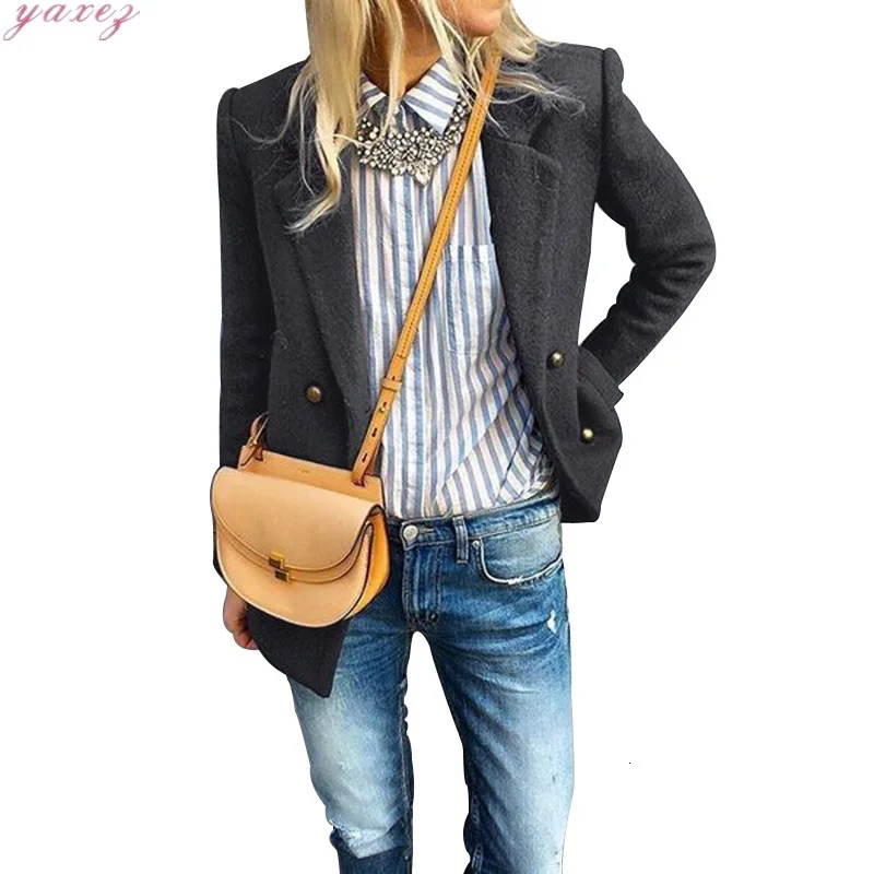 2020 Women Double Breasted Solid Wool Coat Casual Long Sleeve Autumn Elegant Turn-down Collar Casual Outwear Overcoat Jacket
2020 Women Double Breasted Solid Wool Coat Casual Long Sleeve Autumn Elegant Turn-down Collar Casual Outwear Overcoat Jacket