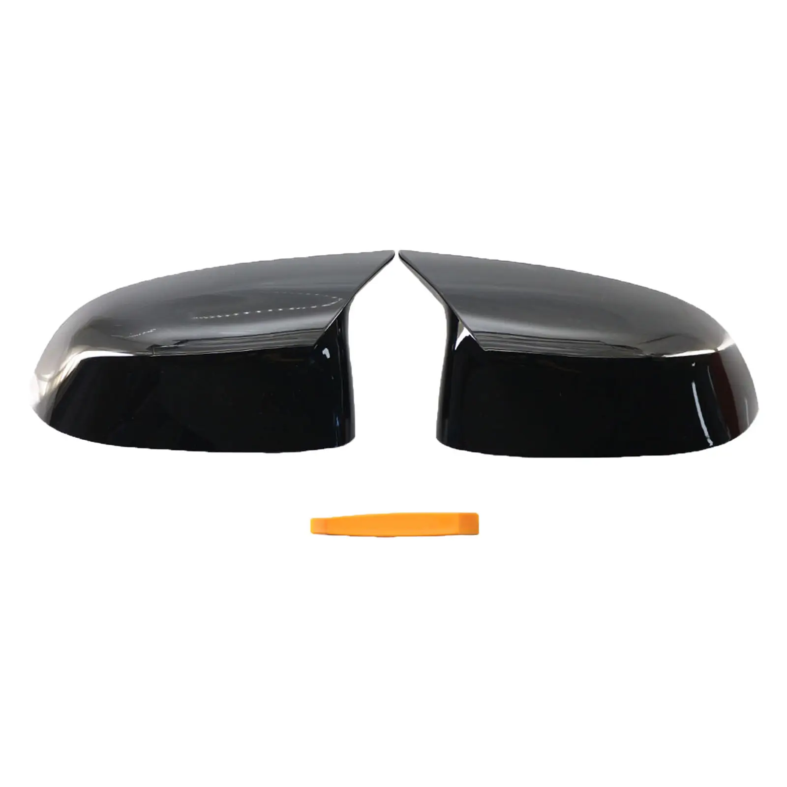 Gloss Black Side Mirror Rearview Covers Trim Fit for BMW X4 X5 X7 Replacement Parts Accessories
Gloss Black Side Mirror Rearview Covers Trim Fit for BMW X4 X5 X7 Replacement Parts Accessories