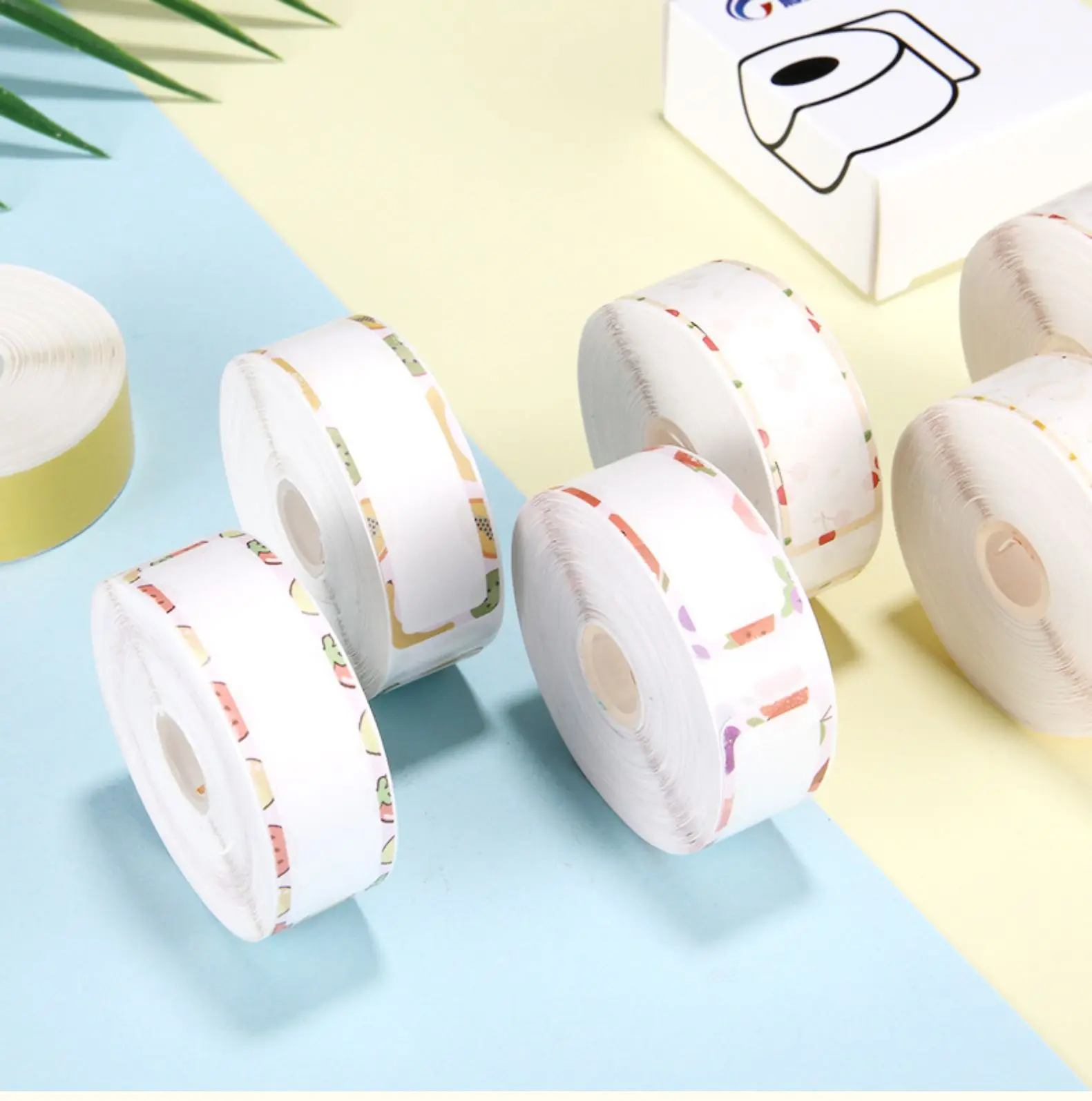 Single volume D11 label printing paper pure white color transparent circular D110 self-adhesive thermal waterproof label sticker
Single volume D11 label printing paper pure white color transparent circular D110 self-adhesive thermal waterproof label sticker