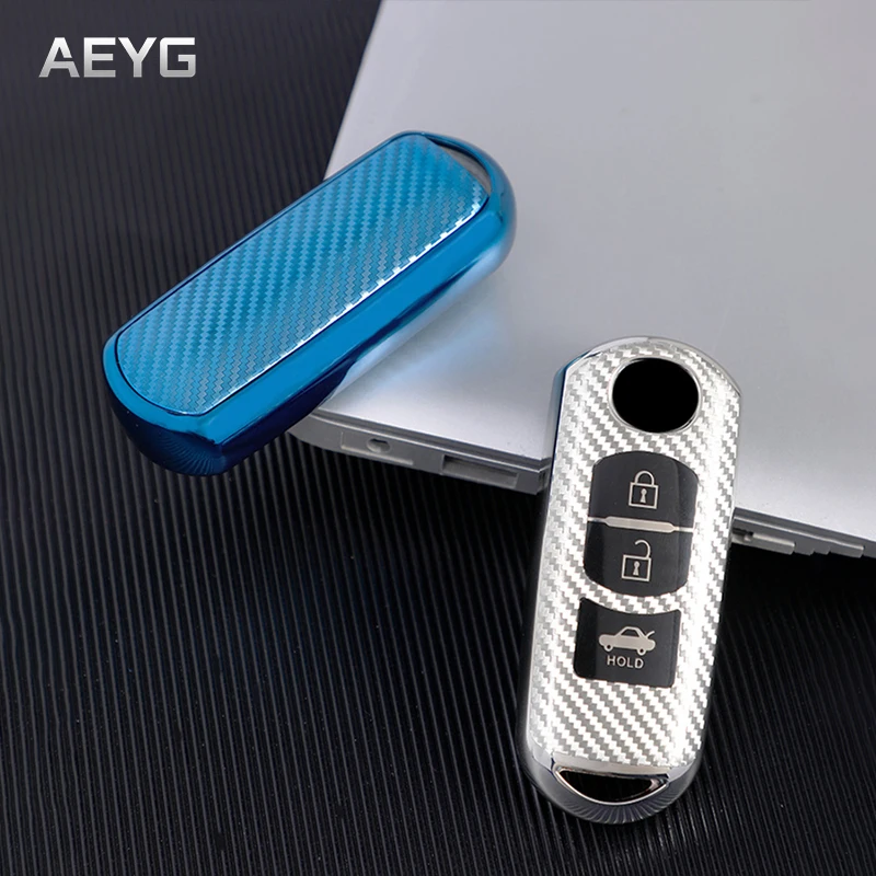 Карбоновый фильтр для автомобильного ключа с дистанционным управлением, чехол, чехол для Mazda 2 3 5 6 7 
Карбоновый фильтр для автомобильного ключа с дистанционным управлением, чехол, чехол для Mazda 2 3 5 6 7