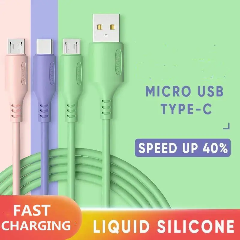 5A Type C Cable Fast USB Charging Data Cable Lighting For Iphone 11 Samsung Galaxy S10 Liquid Silicone 8 Pin Type-c Charger Wire
5A Type C Cable Fast USB Charging Data Cable Lighting For Iphone 11 Samsung Galaxy S10 Liquid Silicone 8 Pin Type-c Charger Wire
