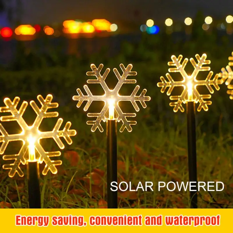 5pcs Solar Lawn Light Christmas Snowflakes Stars Lamp Garden Decor Supplies For Courtyard Landscape Outdoor Christmas Decoration
5pcs Solar Lawn Light Christmas Snowflakes Stars Lamp Garden Decor Supplies For Courtyard Landscape Outdoor Christmas Decoration