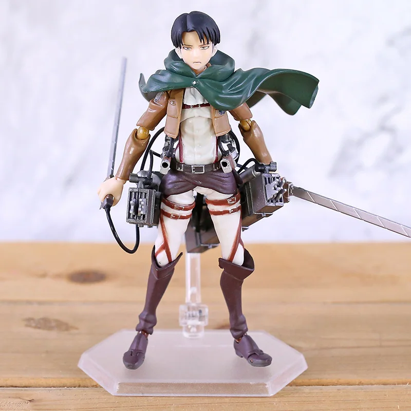 Attack on Titan Figma 207 Eren 203 Mikasa 213 Levi Ackerman PVC Action Figure Model Toy
Attack on Titan Figma 207 Eren 203 Mikasa 213 Levi Ackerman PVC Action Figure Model Toy