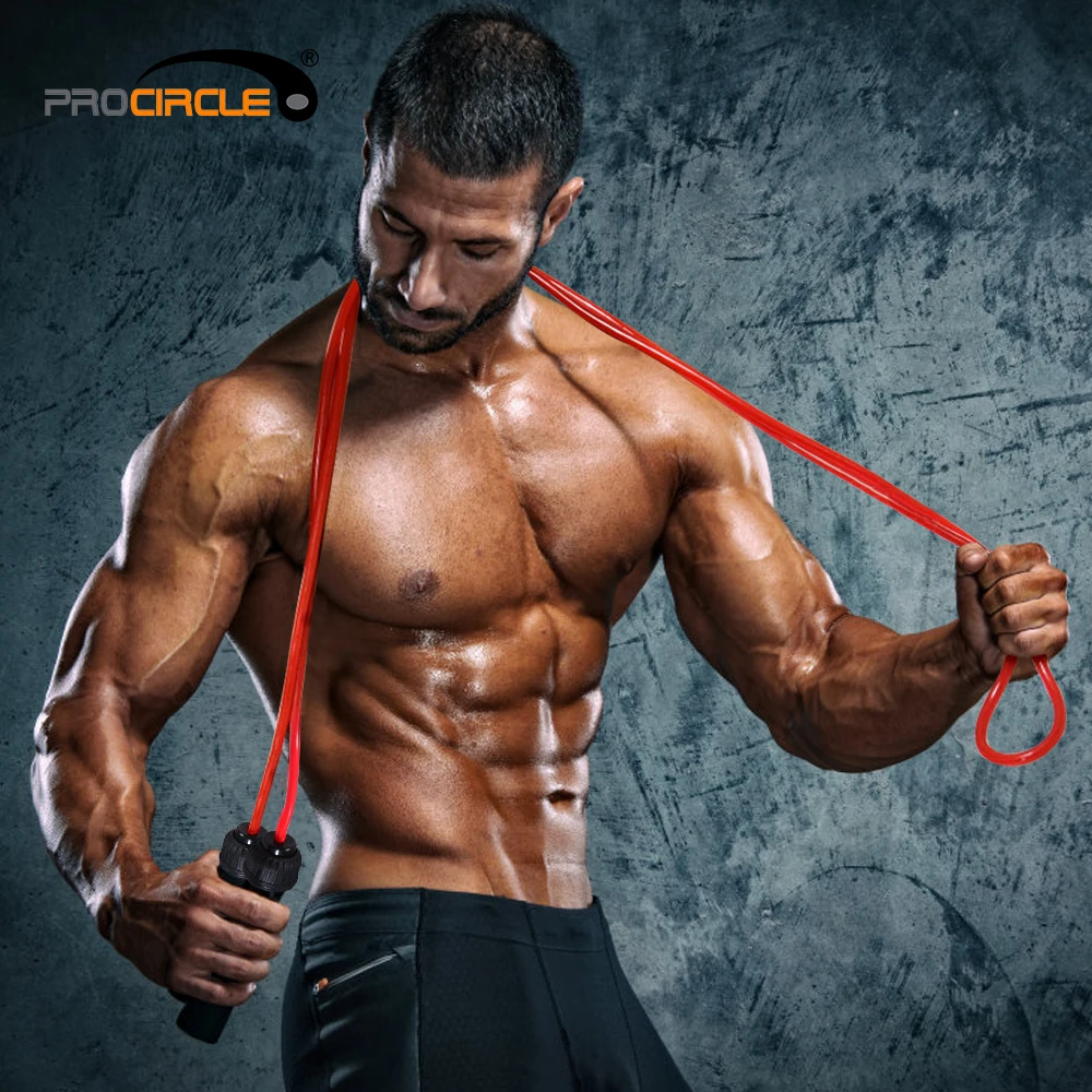 Procircle Weighted Jump Rope Best for Boxing Weight Loss Fitness Training Strength Power Adjustable 2.8M Heavy Jump Rope
Procircle Weighted Jump Rope Best for Boxing Weight Loss Fitness Training Strength Power Adjustable 2.8M Heavy Jump Rope