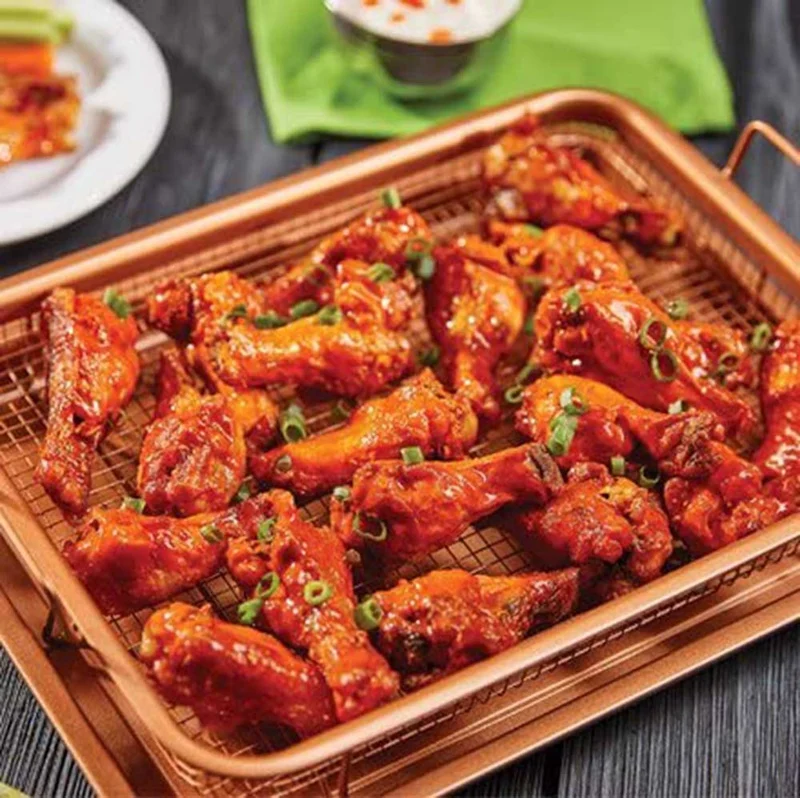 Baking Tray Oil Frying Baking Pan Non-Stick Chips Basket Baking Dish Grill Mesh Kitchen Tools
Baking Tray Oil Frying Baking Pan Non-Stick Chips Basket Baking Dish Grill Mesh Kitchen Tools