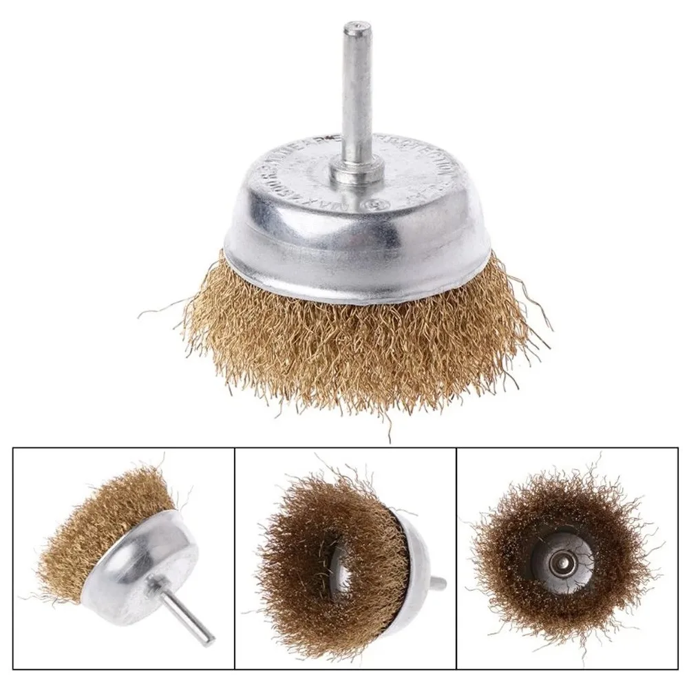 6mm Shank Bowl Wire Brush For Electric Drill Grinding Rust Paint Remover Tools Hand Tools Polishing Cleaning Steel Wire Brush
6mm Shank Bowl Wire Brush For Electric Drill Grinding Rust Paint Remover Tools Hand Tools Polishing Cleaning Steel Wire Brush